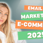 Una mujer rubia que mira a la cámara parece estar presentando el tema del artículo «Email Marketing para E-commerce».